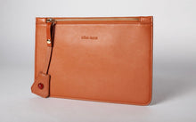 Load image into Gallery viewer, Laura Clutch in Cognac